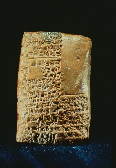 Tavoletta cuneiforme da Sumerian